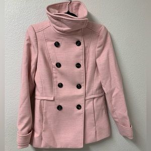 H&M Pink Pea Coat